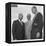 Martin Luther King and Joe Louis, 10 February 1964-null-Framed Premier Image Canvas