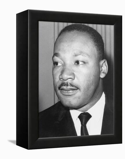 Martin Luther King Jnr, American Black Civil Rights Campaigner, C1968-null-Framed Premier Image Canvas