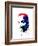 Martin Luther King, Jr. Watercolor-Lora Feldman-Framed Premium Giclee Print