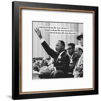 Martin Luther King, Jr.-null-Framed Art Print