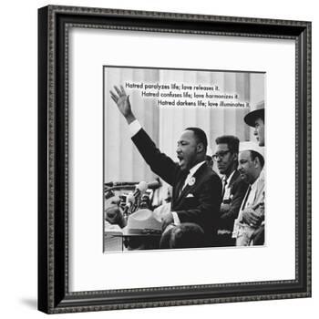 Martin Luther King, Jr.-null-Framed Art Print