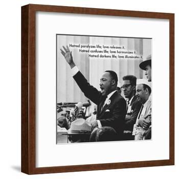 Martin Luther King, Jr.-null-Framed Art Print