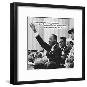 Martin Luther King, Jr.-null-Framed Art Print