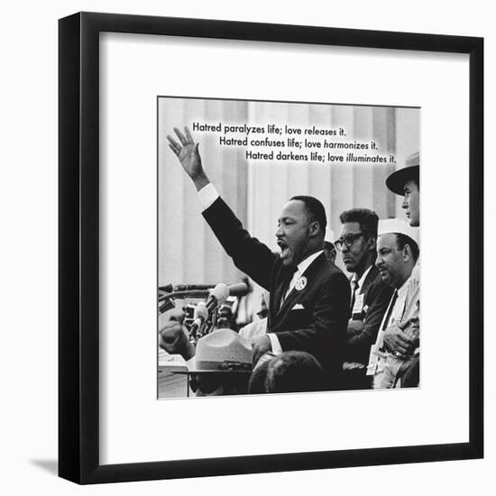 Martin Luther King, Jr.-null-Framed Art Print