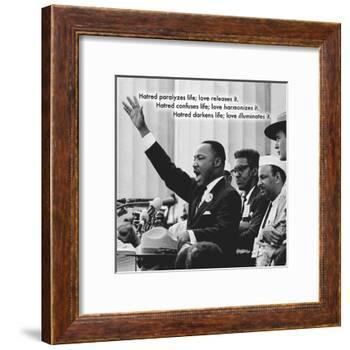 Martin Luther King, Jr.-null-Framed Art Print