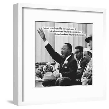 Martin Luther King, Jr.-null-Framed Art Print