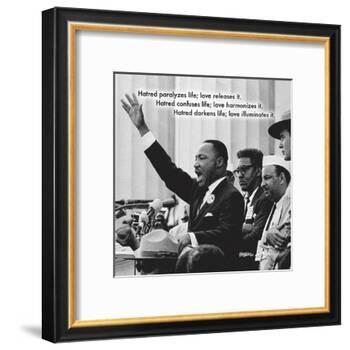 Martin Luther King, Jr.-null-Framed Art Print
