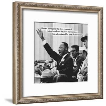 Martin Luther King, Jr.-null-Framed Art Print