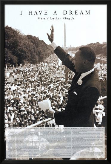 Martin Luther King Jr.-null-Lamina Framed Poster