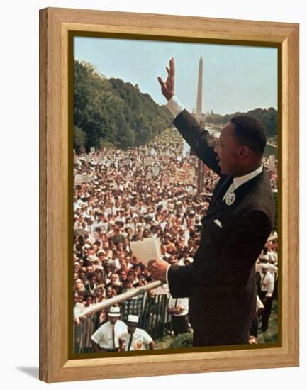Martin Luther King Jr.-Associated Press-Framed Premier Image Canvas