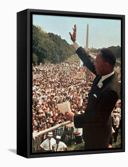 Martin Luther King Jr.-Associated Press-Framed Premier Image Canvas