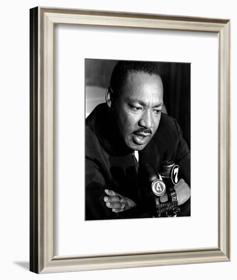 Martin Luther King La Riots-Jim Bourdier-Framed Photographic Print