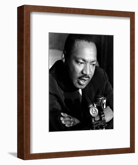 Martin Luther King La Riots-Jim Bourdier-Framed Photographic Print