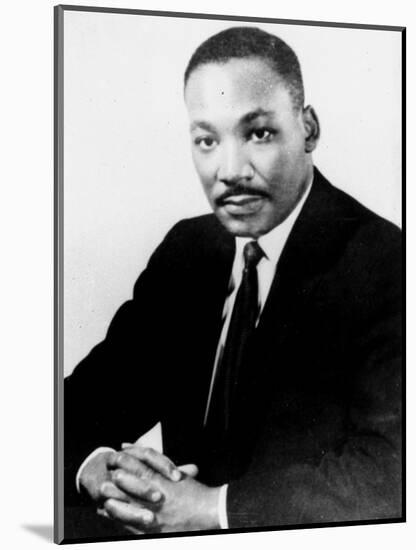 Martin Luther King-Associated Press-Mounted Photographic Print