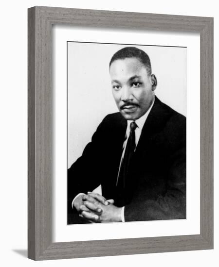 Martin Luther King-Associated Press-Framed Photographic Print