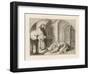 Martin Luther with Hans Kohlhase-Gustav Konig-Framed Art Print