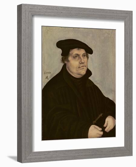 Martin Luther-Lucas Cranach the Elder-Framed Giclee Print