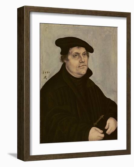 Martin Luther-Lucas Cranach the Elder-Framed Giclee Print