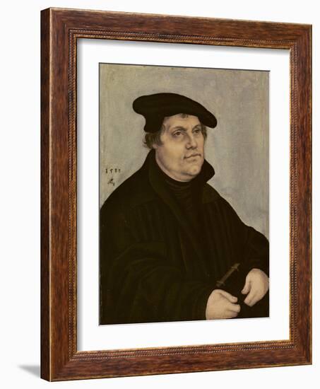 Martin Luther-Lucas Cranach the Elder-Framed Giclee Print
