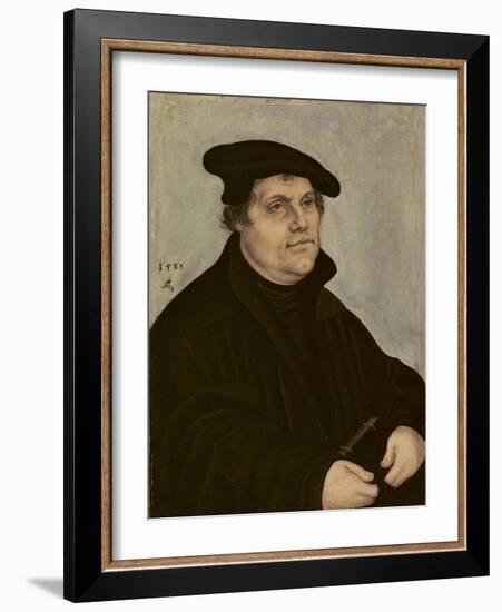 Martin Luther-Lucas Cranach the Elder-Framed Giclee Print