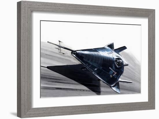 Martin-Marietta X-24-Wilf Hardy-Framed Giclee Print