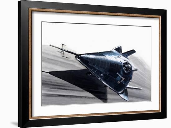 Martin-Marietta X-24-Wilf Hardy-Framed Giclee Print