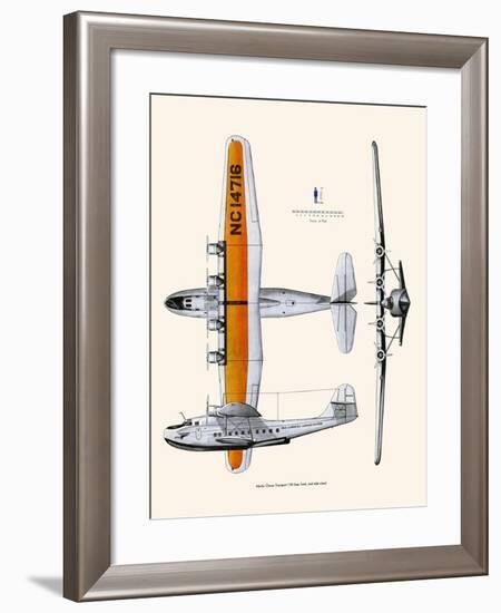 Martin Ocean Transport 130-John T. McCoy Jr.-Framed Art Print