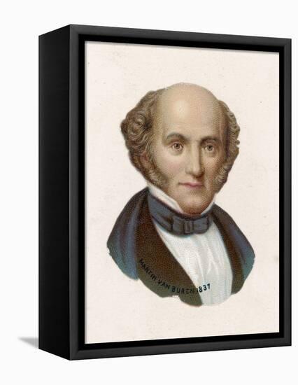 Martin Van Buren 8th Us President-null-Framed Premier Image Canvas