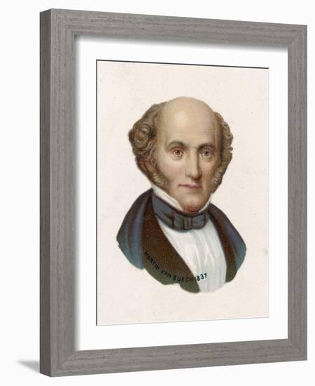 Martin Van Buren 8th Us President-null-Framed Photographic Print