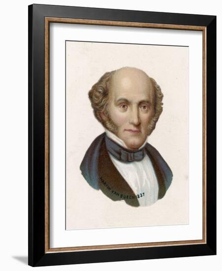 Martin Van Buren 8th Us President-null-Framed Photographic Print