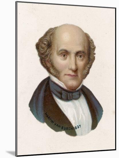 Martin Van Buren 8th Us President-null-Mounted Photographic Print