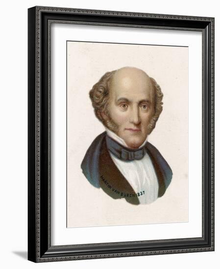 Martin Van Buren 8th Us President-null-Framed Photographic Print