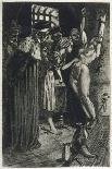 At a Sabbat in the Basque Country Two Witches Enjoy a Lascivious Dance-Martin Van Maele-Mounted Photographic Print