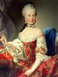 Archduchess Marie Antoinette Habsburg-Lotharingen (1755-93)-Martin van Meytens-Giclee Print