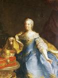 Portrait of Empress Maria Theresa of Austria (Vienna, 1717-1780)-Martin Van Mytens II-Premier Image Canvas