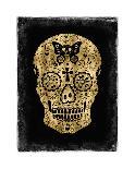 Day of the Dead in Black & Gold-Martin Wagner-Mounted Giclee Print