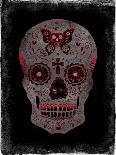 Day of the Dead in Red-Martin Wagner-Art Print