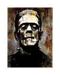 Day of the Dead in Gold & Black-Martin Wagner-Giclee Print