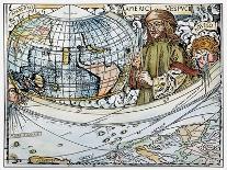 Universalis Cosmographia Secundum Ptholomei Traditionem... [1507]-Martin Waldseemuller-Framed Giclee Print