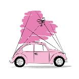 Love Car-Martina Pavlova-Art Print