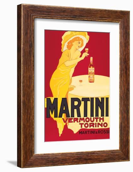 Martini and Rossi, Vermouth Torino-null-Framed Art Print