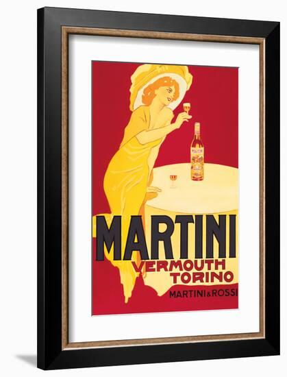 Martini and Rossi, Vermouth Torino-null-Framed Art Print