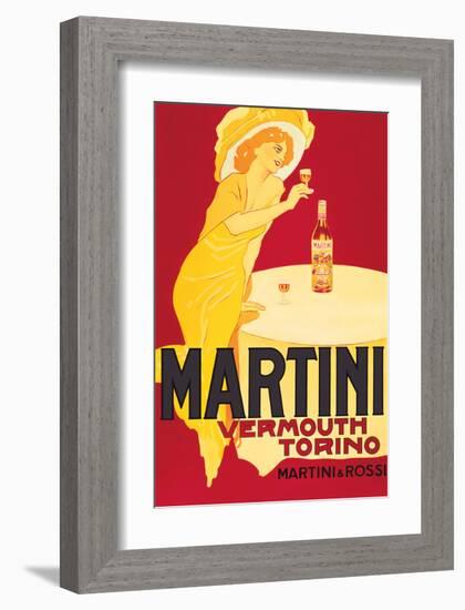 Martini and Rossi, Vermouth Torino-null-Framed Art Print