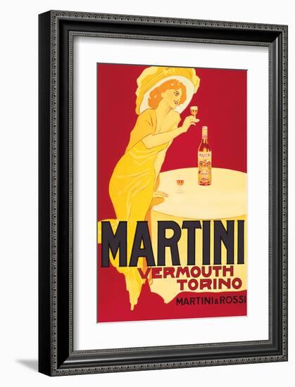 Martini and Rossi, Vermouth Torino-null-Framed Art Print