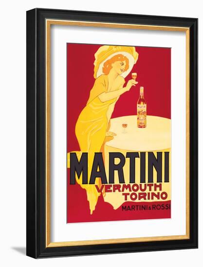 Martini and Rossi, Vermouth Torino-null-Framed Art Print