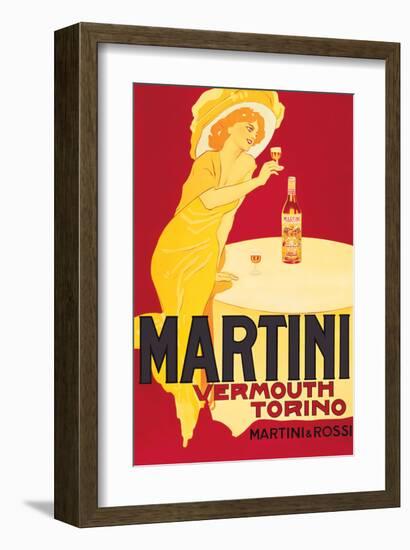Martini and Rossi, Vermouth Torino-null-Framed Art Print