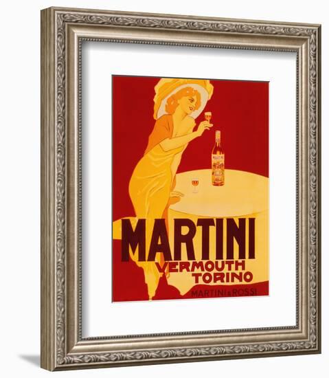 Martini and Rossi-null-Framed Art Print