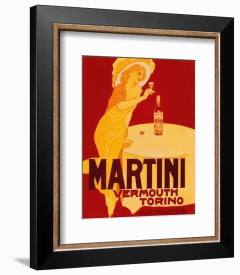 Martini and Rossi-null-Framed Art Print