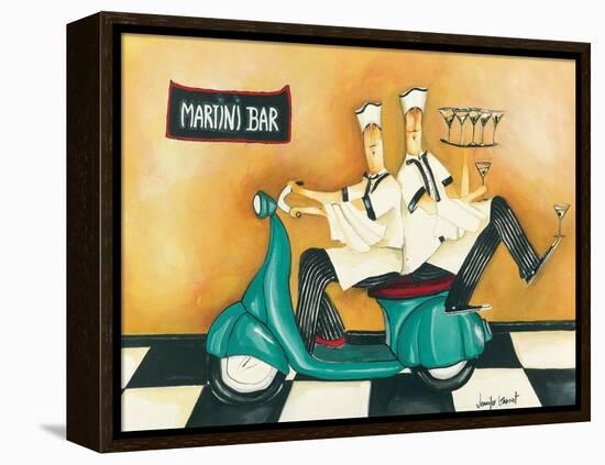 Martini Bar-Jennifer Garant-Framed Premier Image Canvas