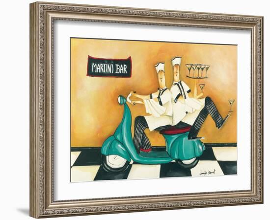 Martini Bar-Jennifer Garant-Framed Giclee Print